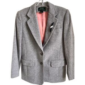 Lauren Ralph Lauren Gray Blazer